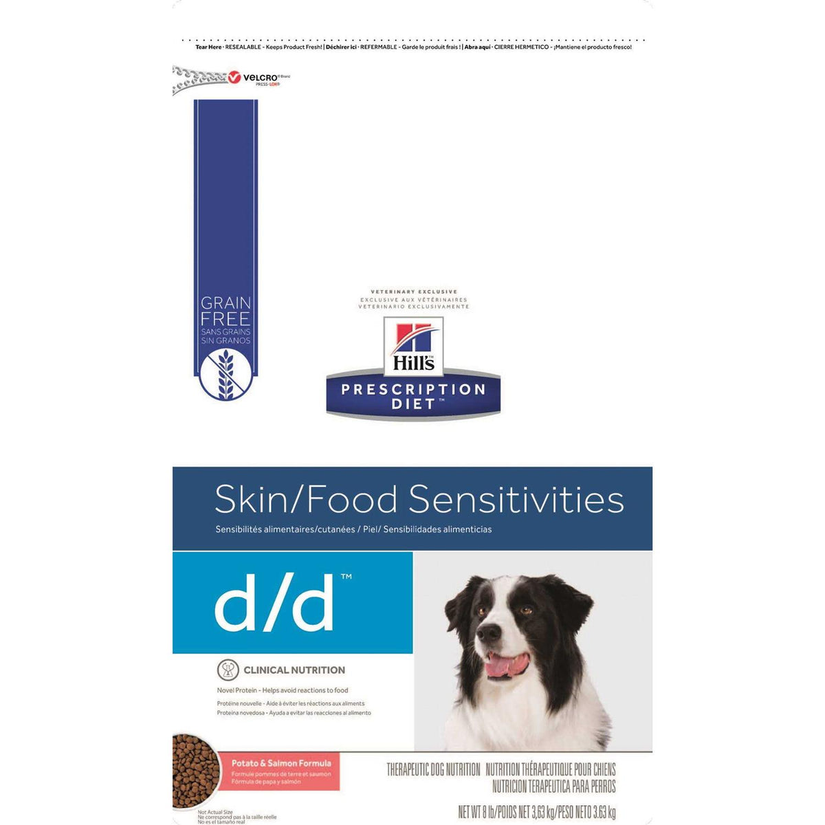 Potato & Salmon Formula Dry Dog Food V68504