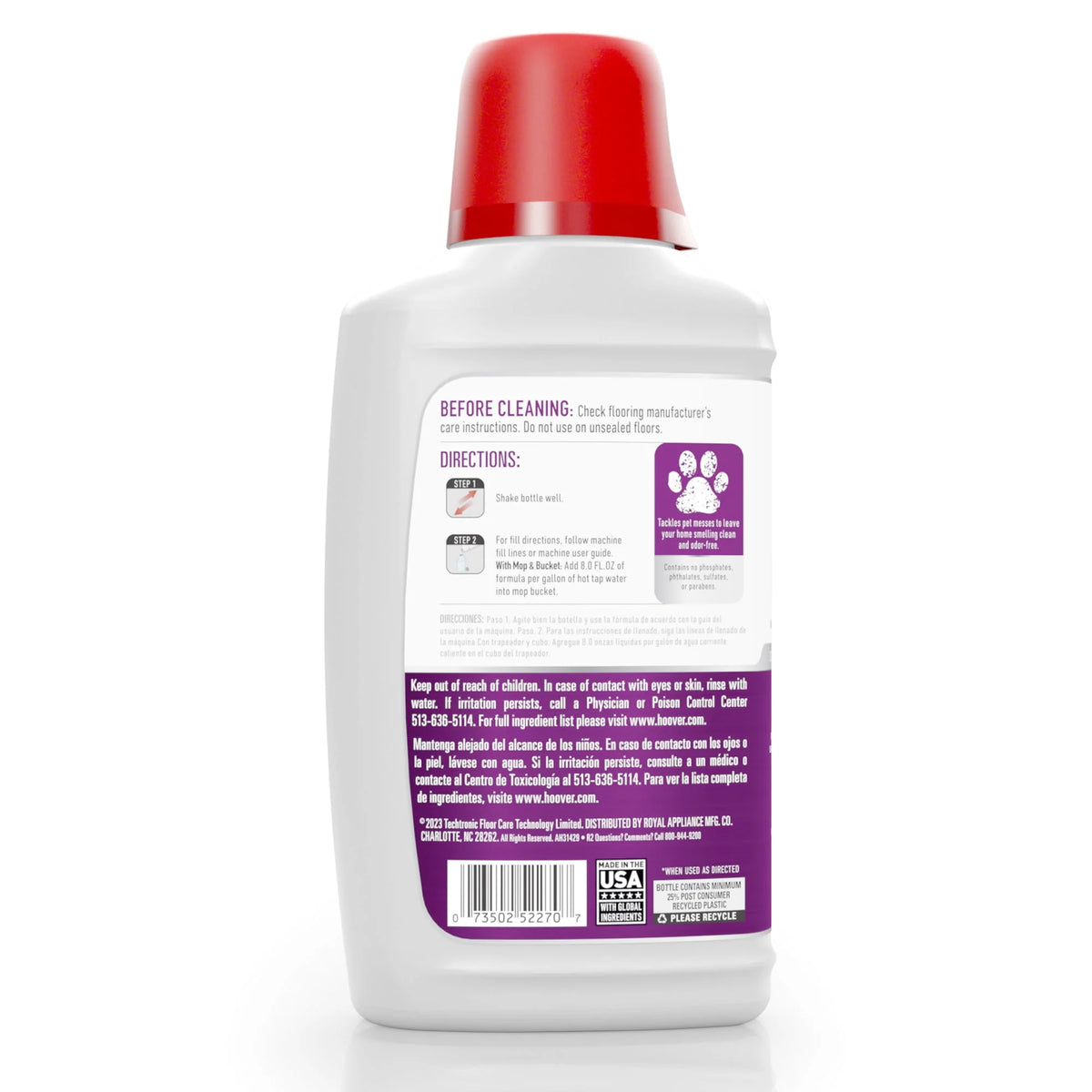 Portable Pet Stain Odor Remover, 32 fl oz E98935