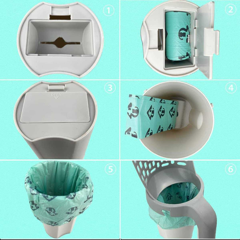 Cat Litter Scoop with Trash Container L7794