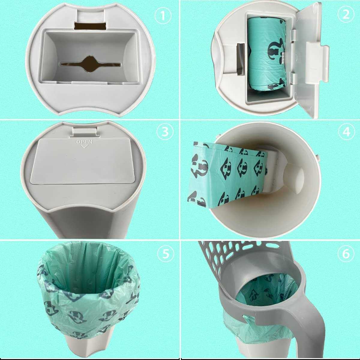 Cat Litter Scoop with Trash Container L7794
