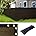 3' x 10' White Fence Privacy Screen with Grommets Y10175