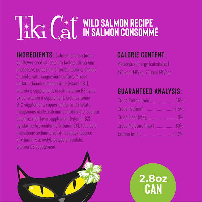 Wild Salmon Cat Food O9933