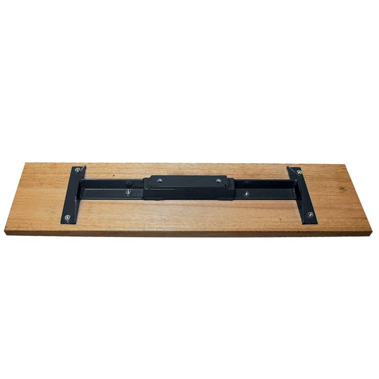 Mahogany Bull Float with 2-Hole Bracket Bar, 36 x 7-1/4-Inch C731