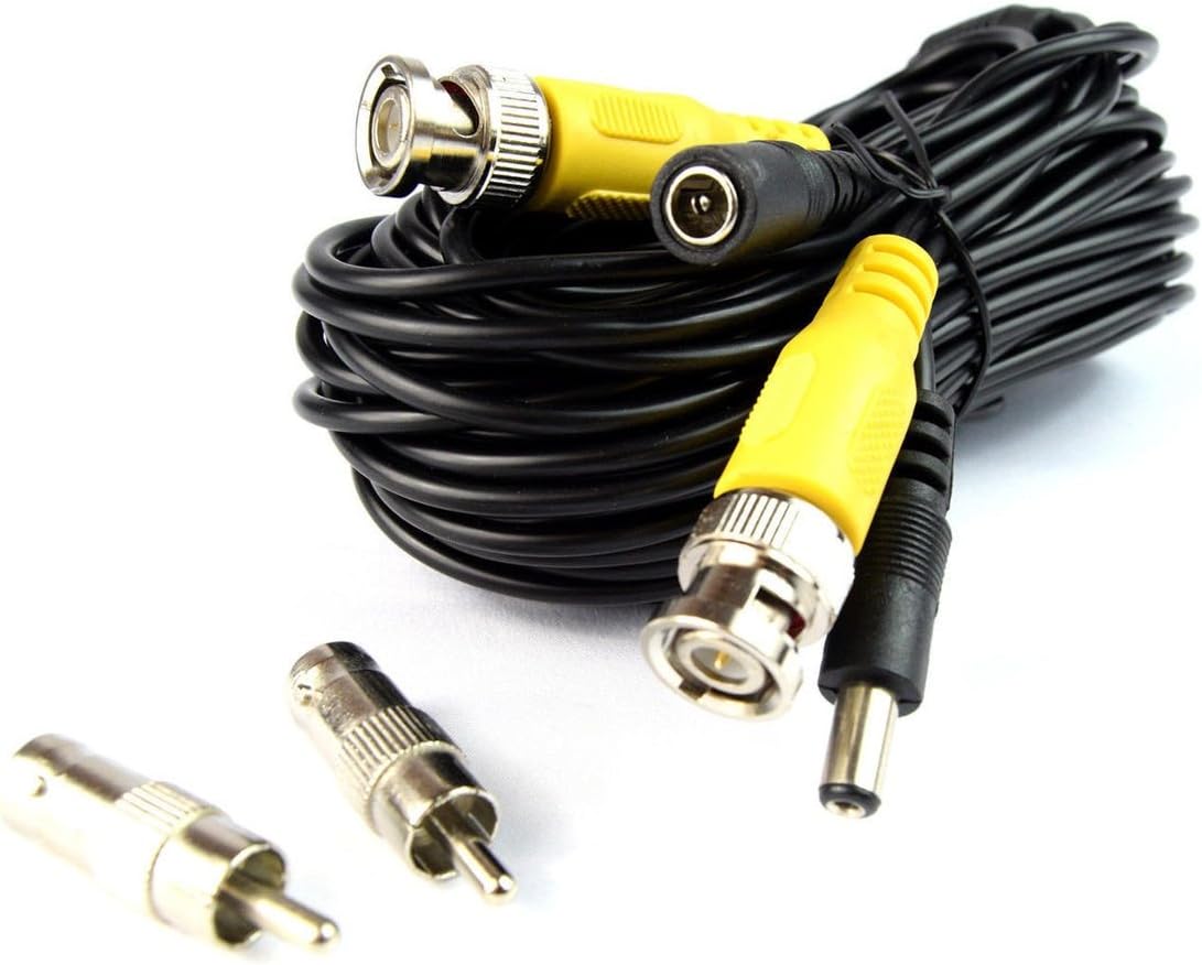 Black CCTV Camera Cable Z38019