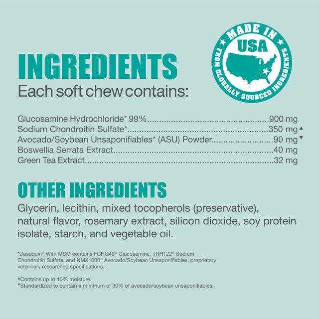 Large Dogs Soft Chews Joint Health Supplement I194