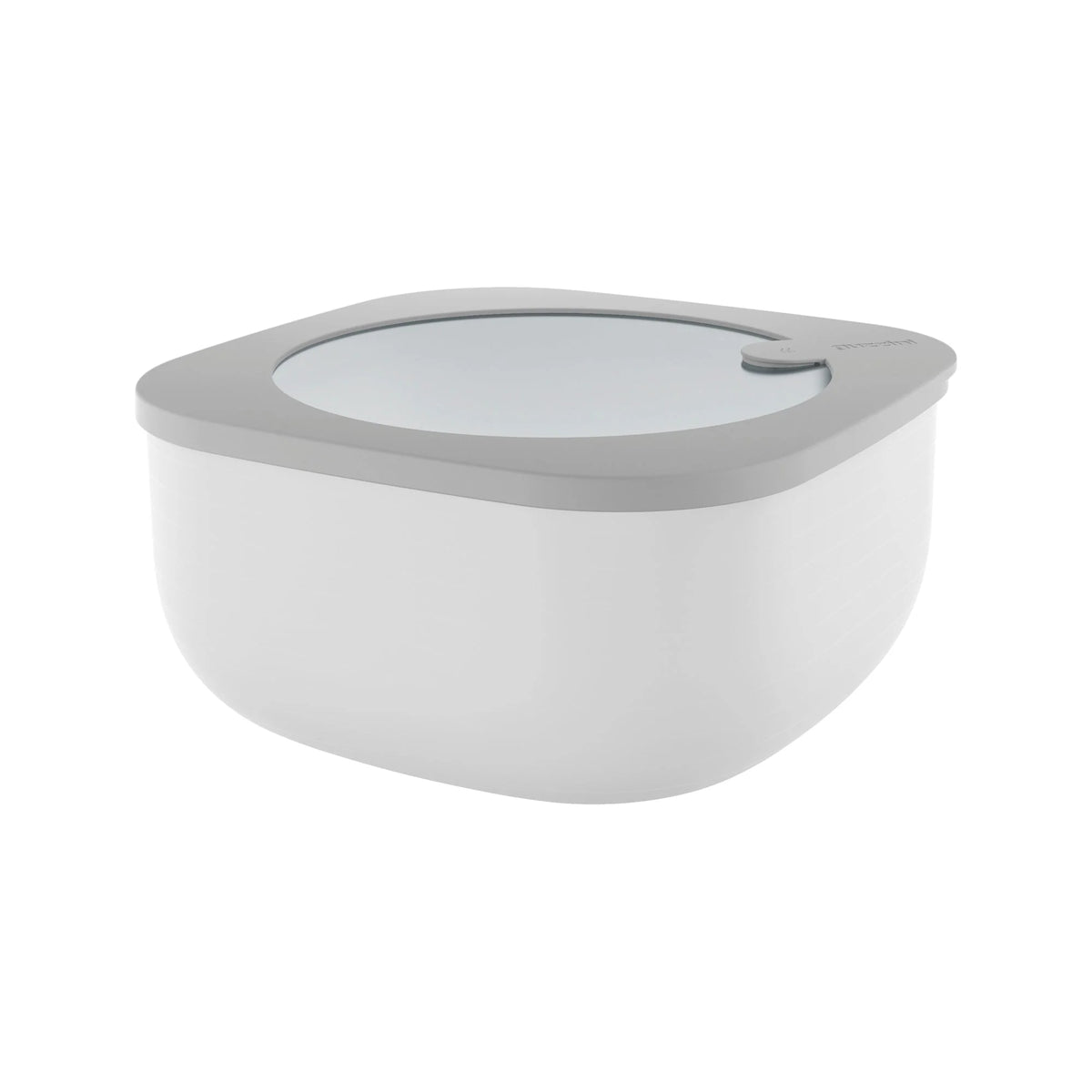 Shallow Airtight Fridge Freezer Microwave Containers Dark Grey A8360