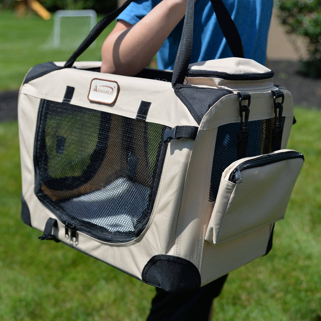 Beige Pet Carrier A5158