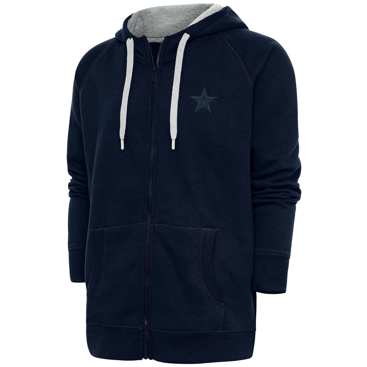 Navy Full-Zip Hoodie B214