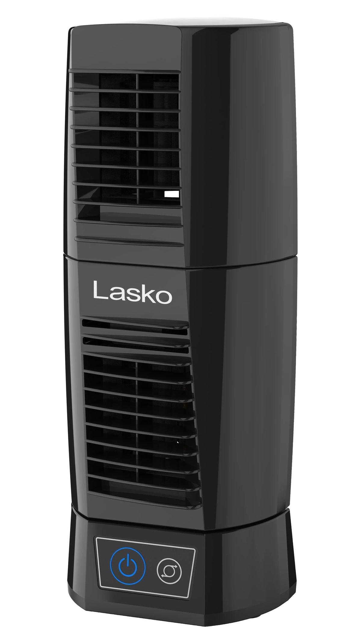 Black 2-Speed Oscillating Table Fan R889533