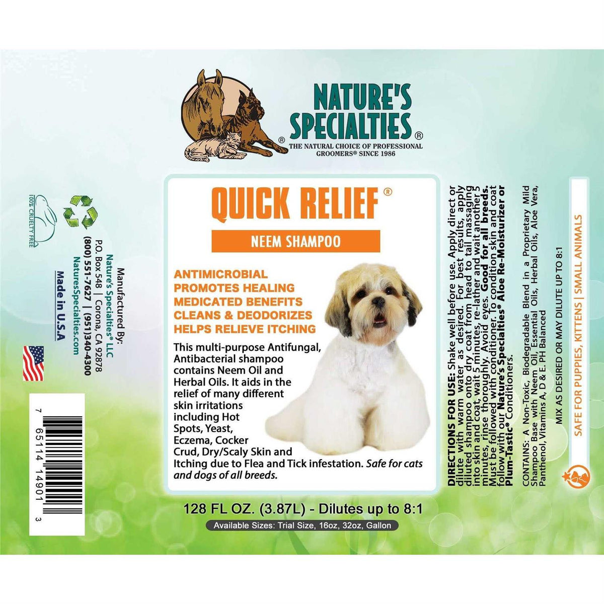 Neem Shampoo for Pets Z415088