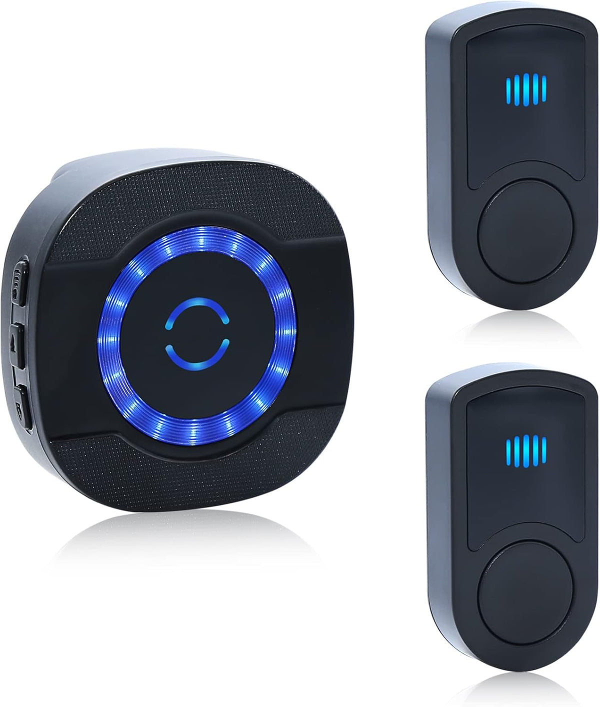 Wireless Caregiver Pager with 3 Plug in Receiver 3 Transmitter M510630