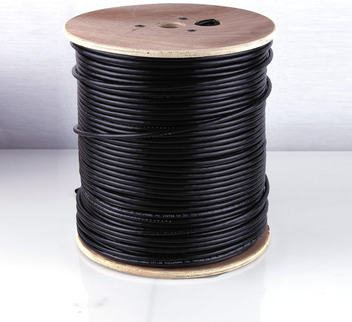 RG59 Siamese Coaxial CCTV Cable 1000 ft. Black D58638