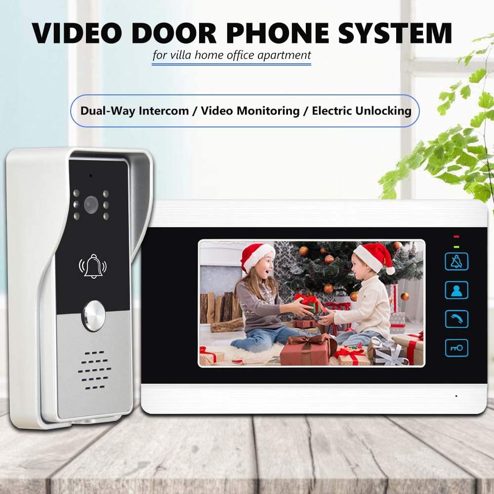 7 Inches Wired Video Doorbell Intercom System H6857