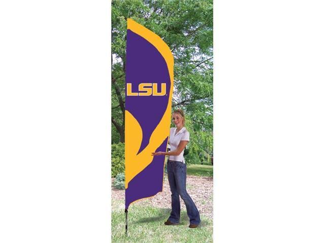 Louisiana Tigers NCAA Tall Team Flag J8384