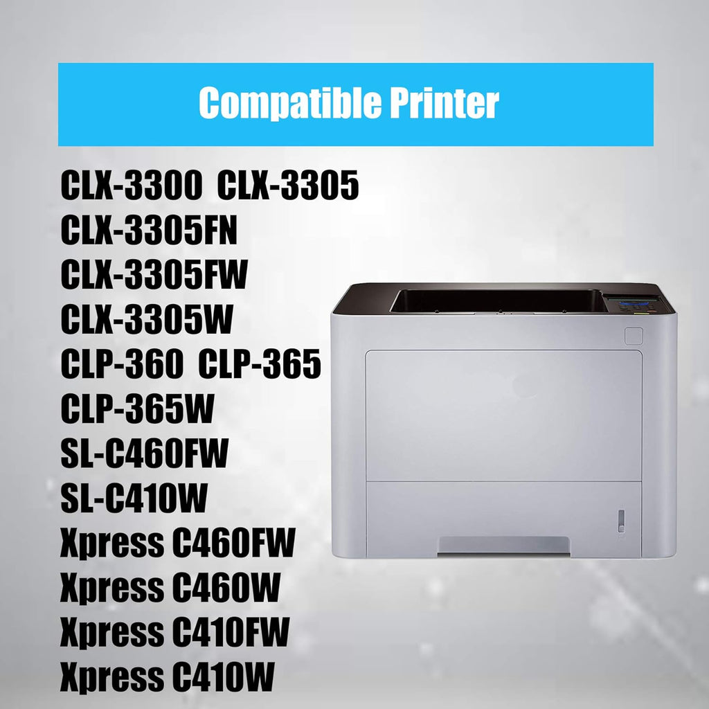 5 Pack Compatible Toner Cartridges 2xBK+CYM P191523