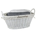 Wicker Laundry Basket L4069