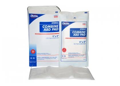 Sterile ABD Pad 8x22 7.5x22 A14608