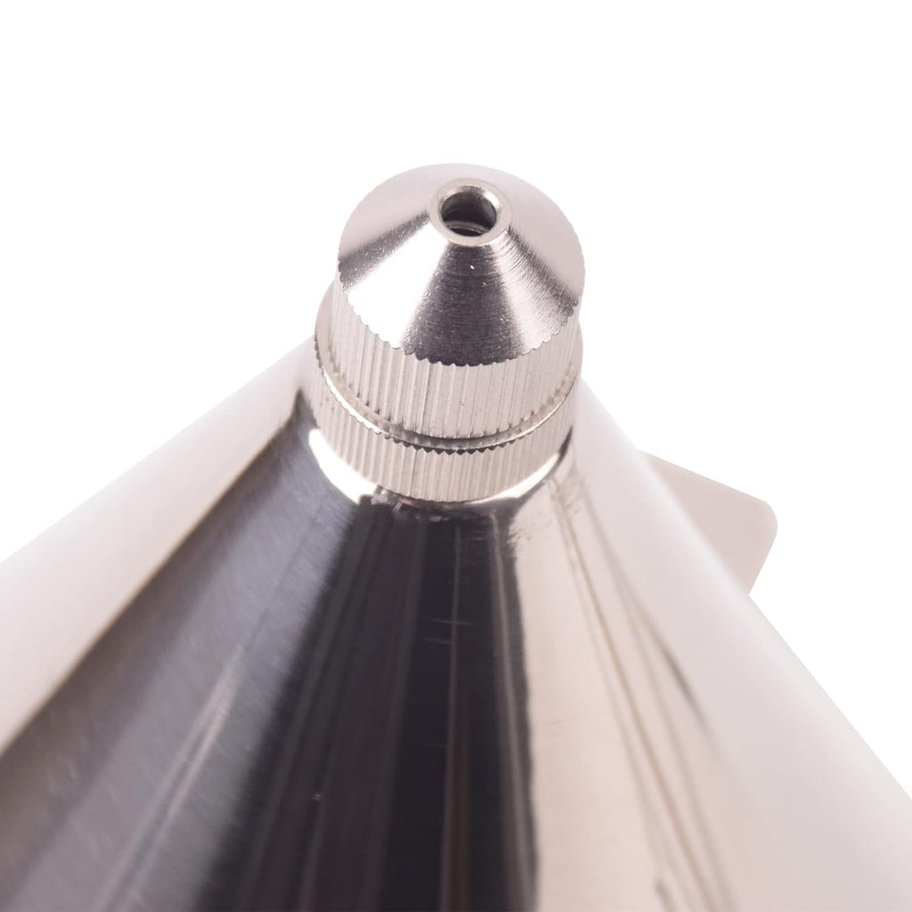 Stainless Steel Confectionery Funnel with Stand and 3 Nozzles Pack of 2 Y34174