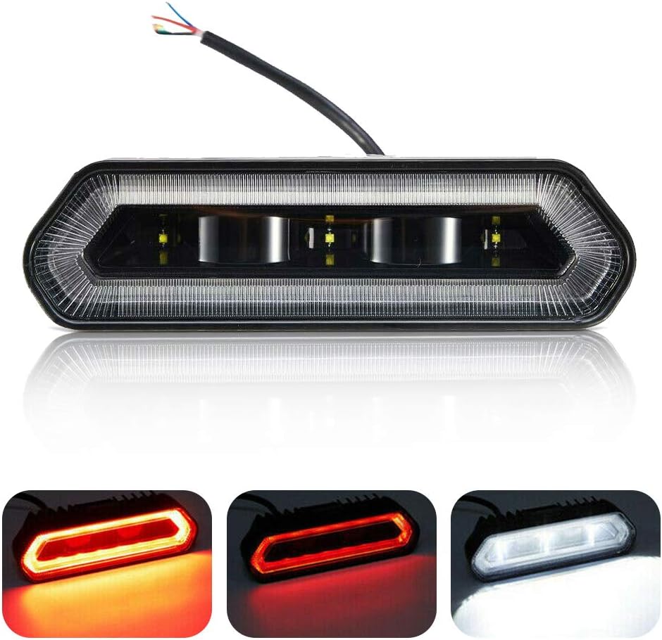 LED Tail Light Bar with 5 Modes for 1.75'' to 2 Roll Bar G909161