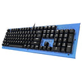 Blue USB Backlit Mechanical Keyboard M157