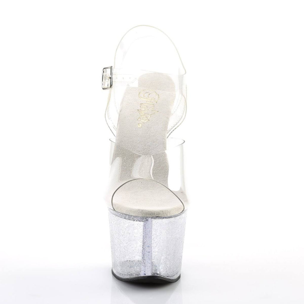 Clear Ankle Boots N339