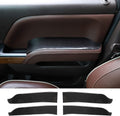ABS Carbon Fiber Interior Door Handle Trim Cover 4 pcs R874773