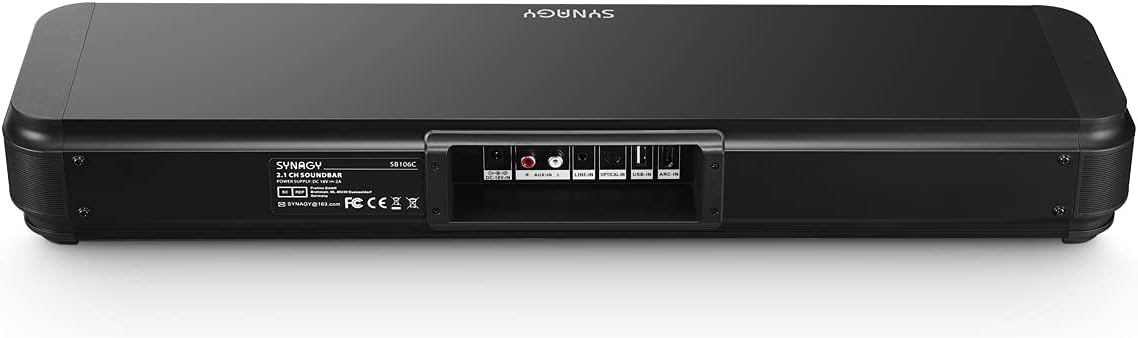 2.1ch Sound Bar with Built-in Subwoofer N957348