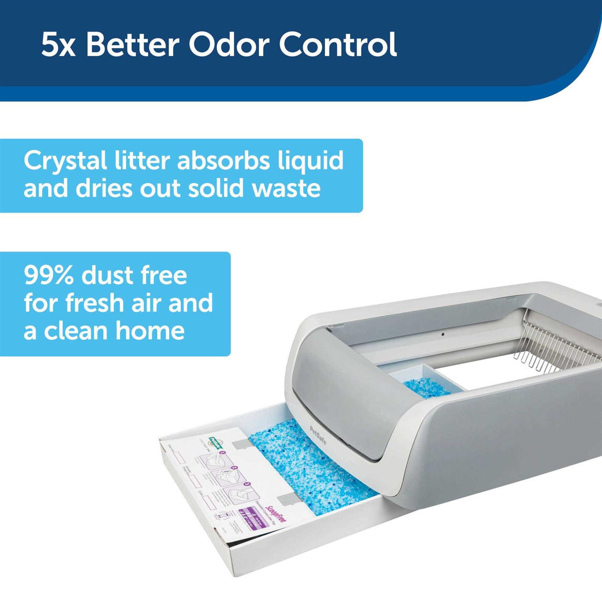 Blue Crystal Cat Litter Tray Refills W26348