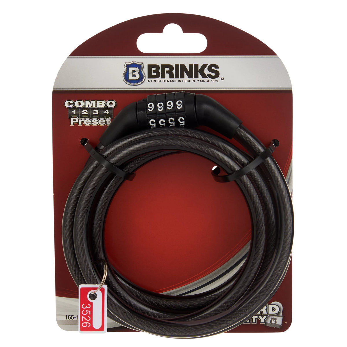 5/16 inch x 5 feet Steel Cable Lock F462