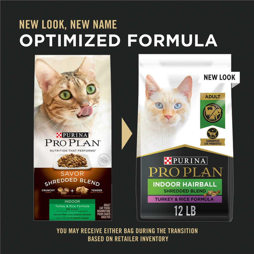 Indoor Hairball Management Turkey & Rice Dry Cat Food M727