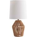 Mini Rattan Table Lamp with Shade L504