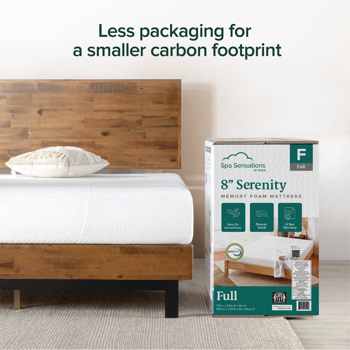 8 Memory Foam Mattress C496139