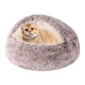 Hooded Round Dog Bed & Cat Cave Bed H64085