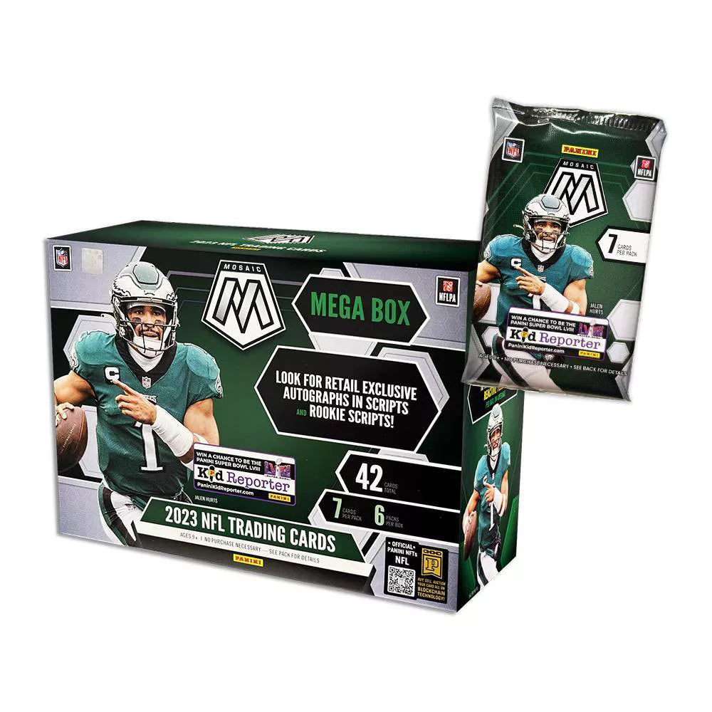 Football Trading Card Mega Box Y618312