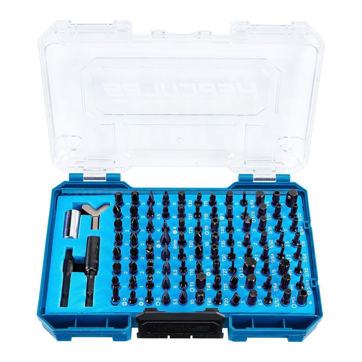 1 in. Impact-Rated Security Bit Set, 100-Piece O4883