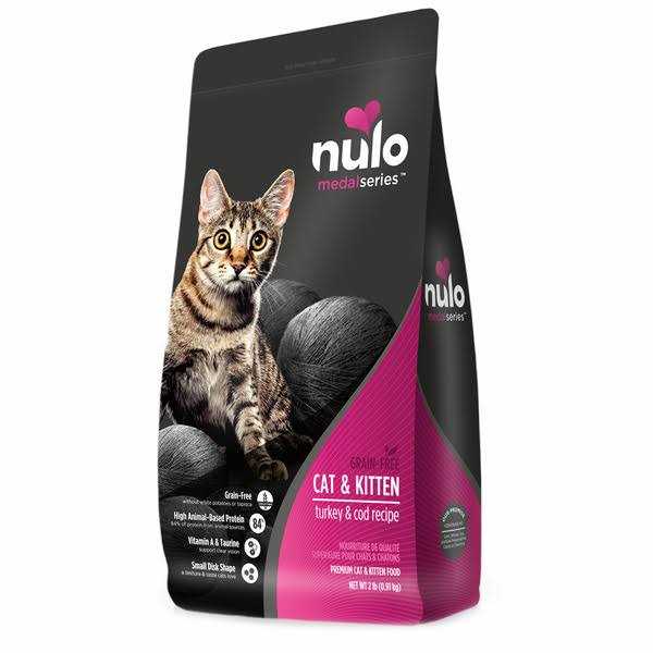 Grain-Free Turkey & Cod Dry Cat & Kitten Food X496