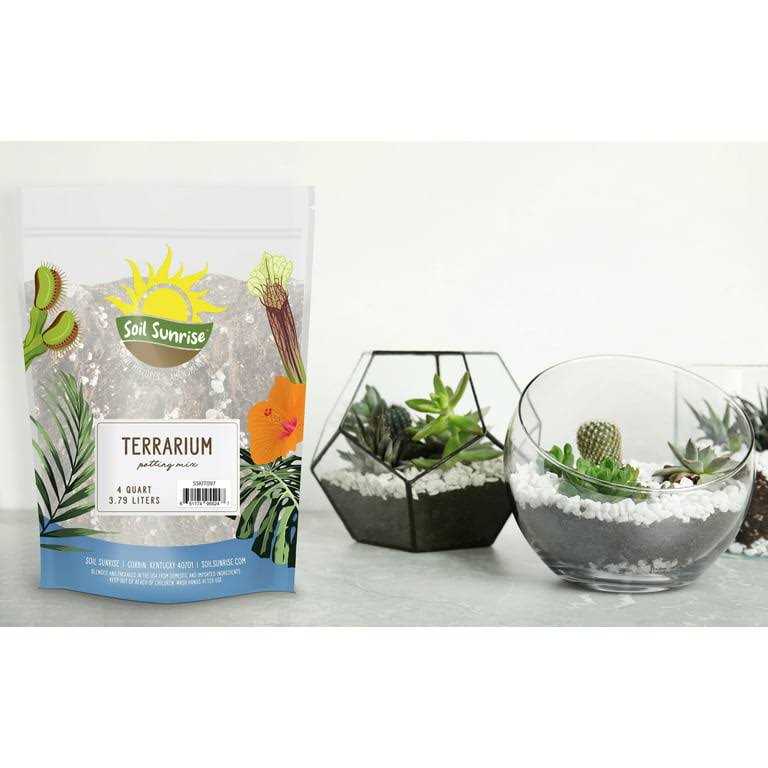 Terrarium Potting Soil Mix with Charcoal F654716