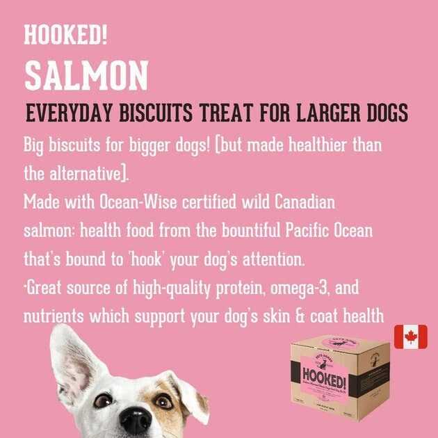 Salmon Flavored Dog Treats D8338