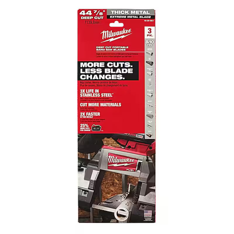 High Speed Steel Band Saw Blade 3-Pack T793