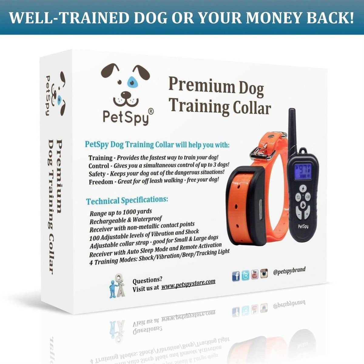 Remote Dog Training Collar S654680