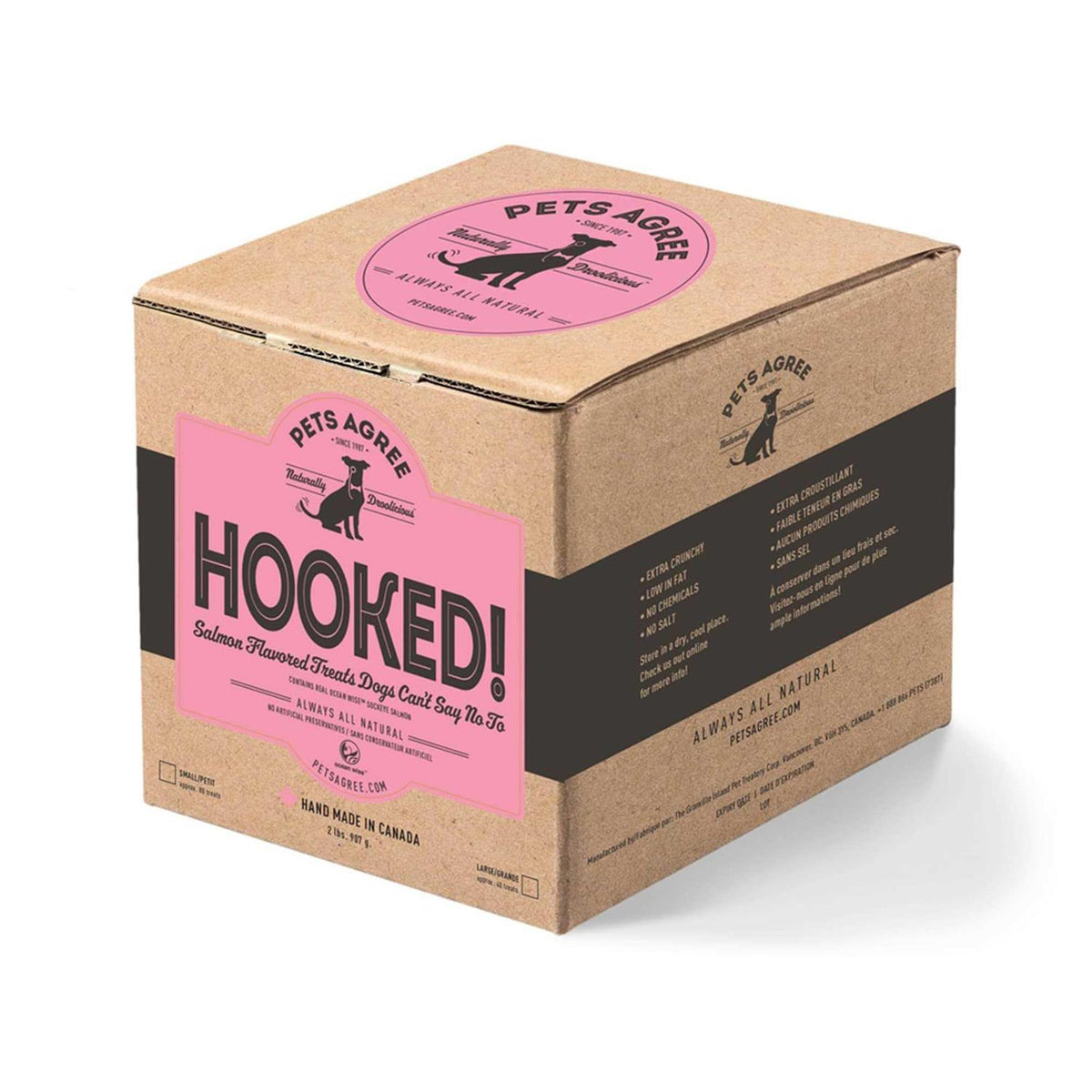 Salmon Flavored Dog Treats D8338