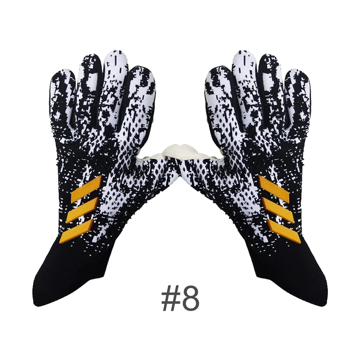 Soccer Goalkeeper Gloves Non-Skid Thick Latex Z598243