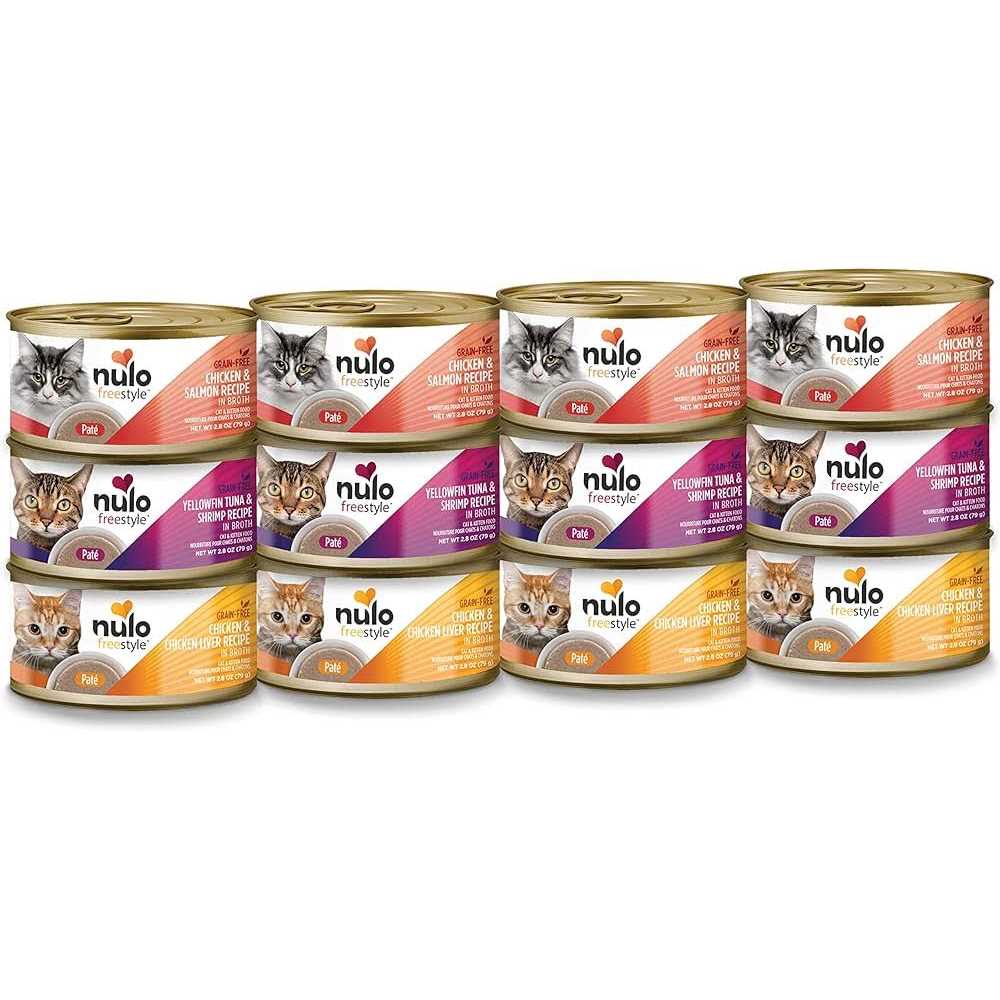 Grain-Free Pate Cat Food Variety Pack T471668