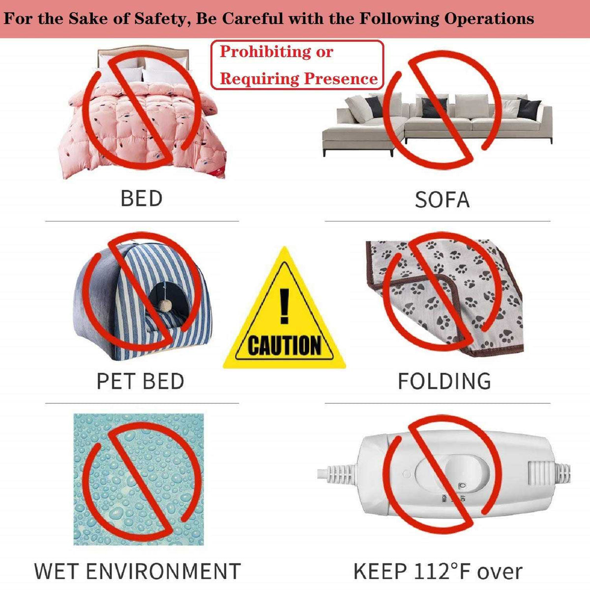 Electric Heating Pad for Dog Bed Q2073