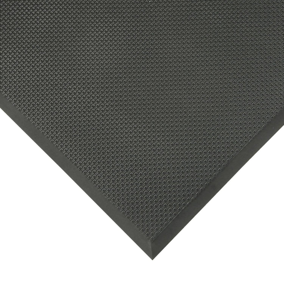 Antifatigue Mat, Black, 2 Ft. x 3 ft. E717945