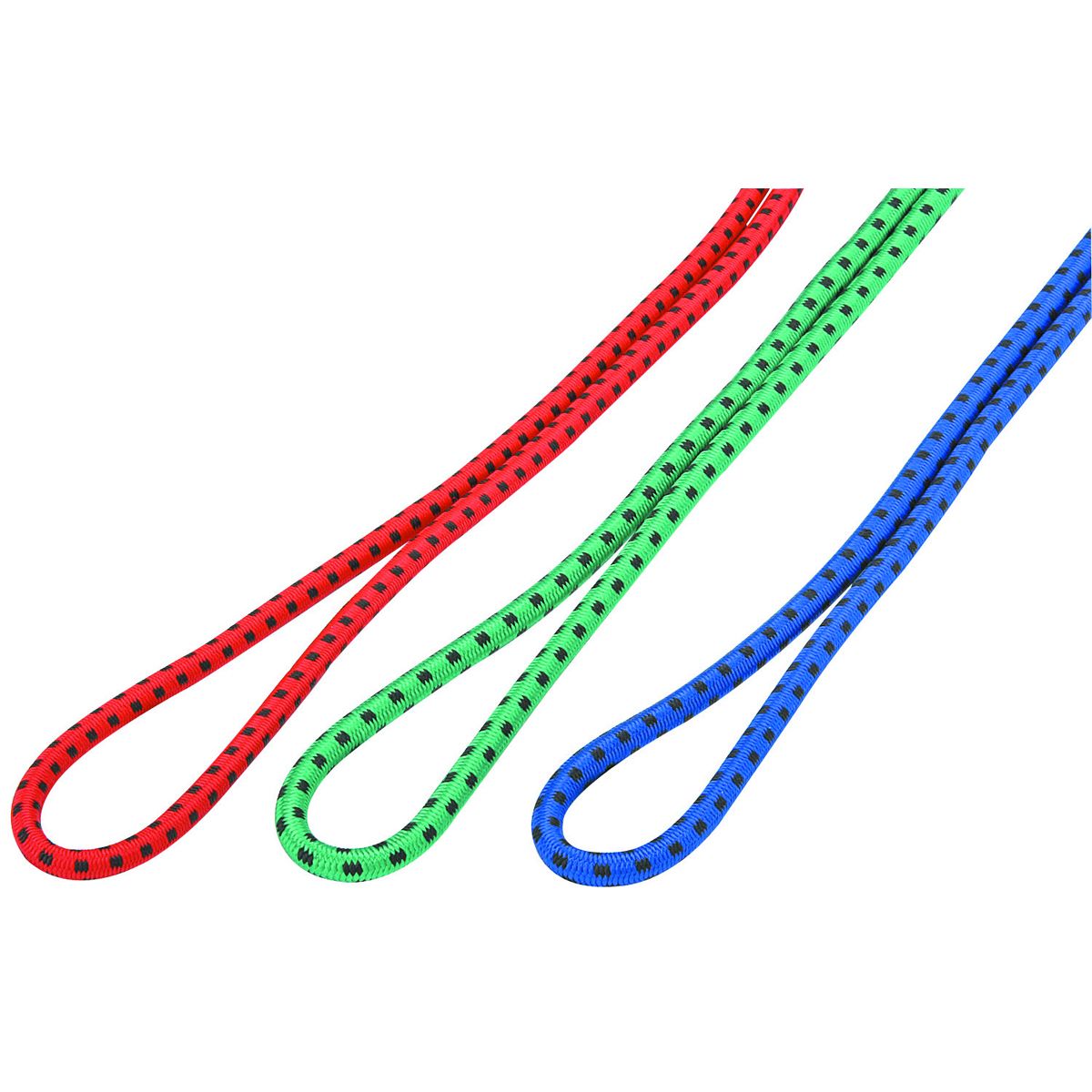 25 ft. Round Stretch Cord with Adjustable Hooks I373134