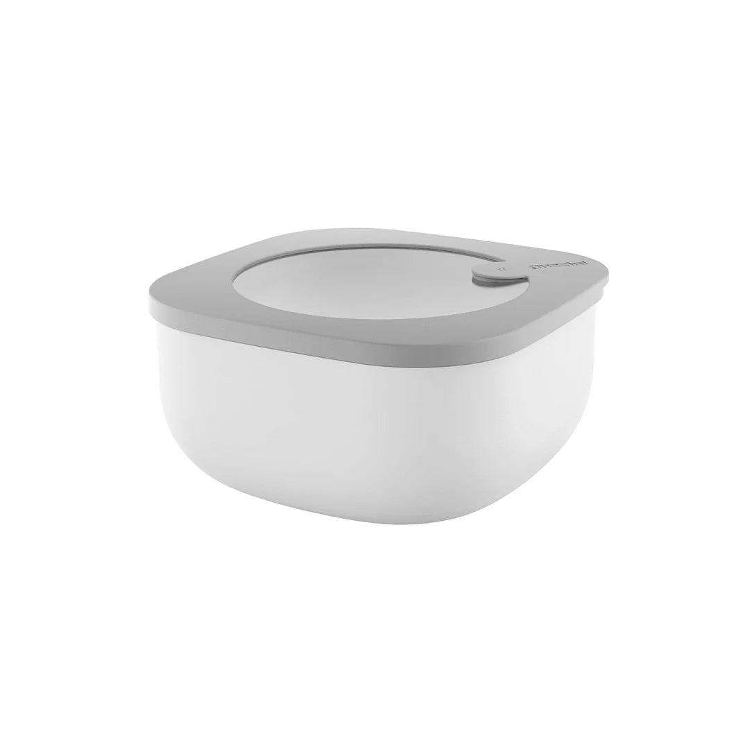 Shallow Airtight Fridge Freezer Microwave Containers Dark Grey A8360