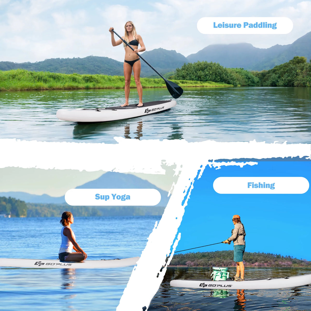 10' Inflatable Stand Up Paddle Board V949