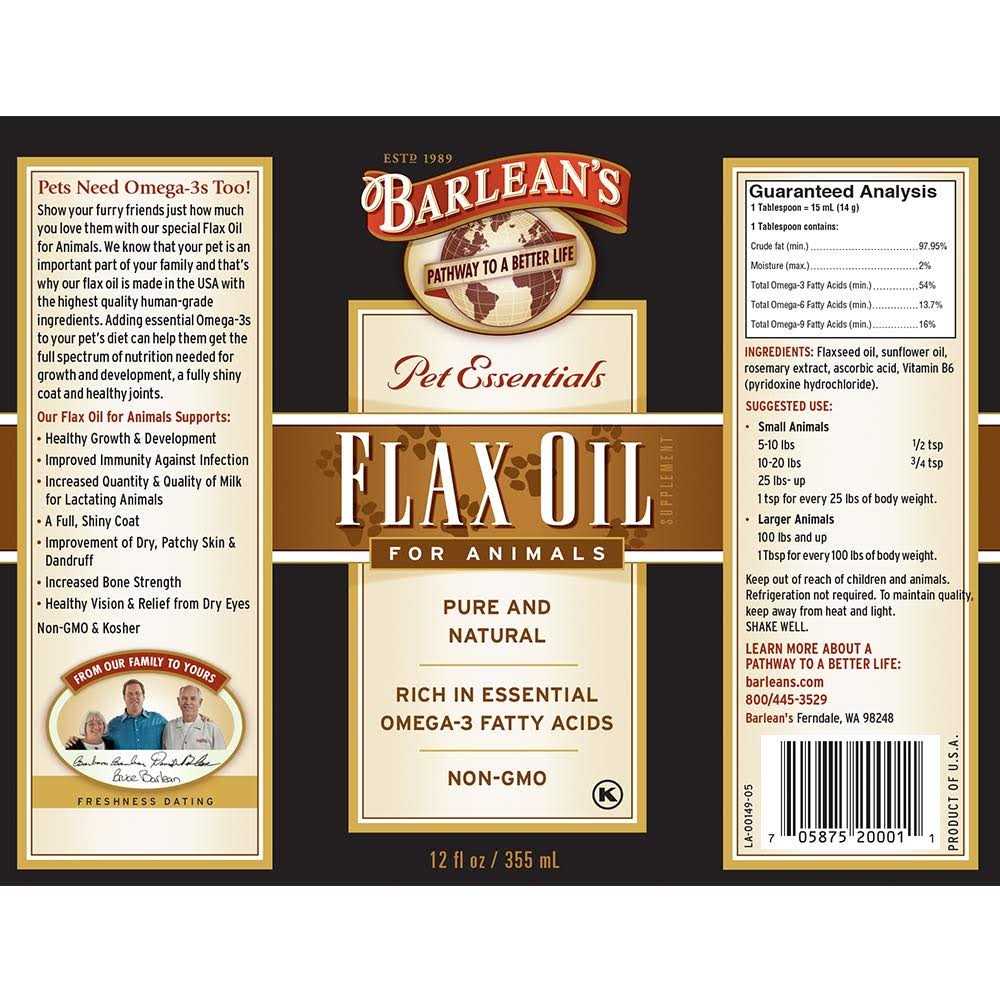 Flax Oil N38318