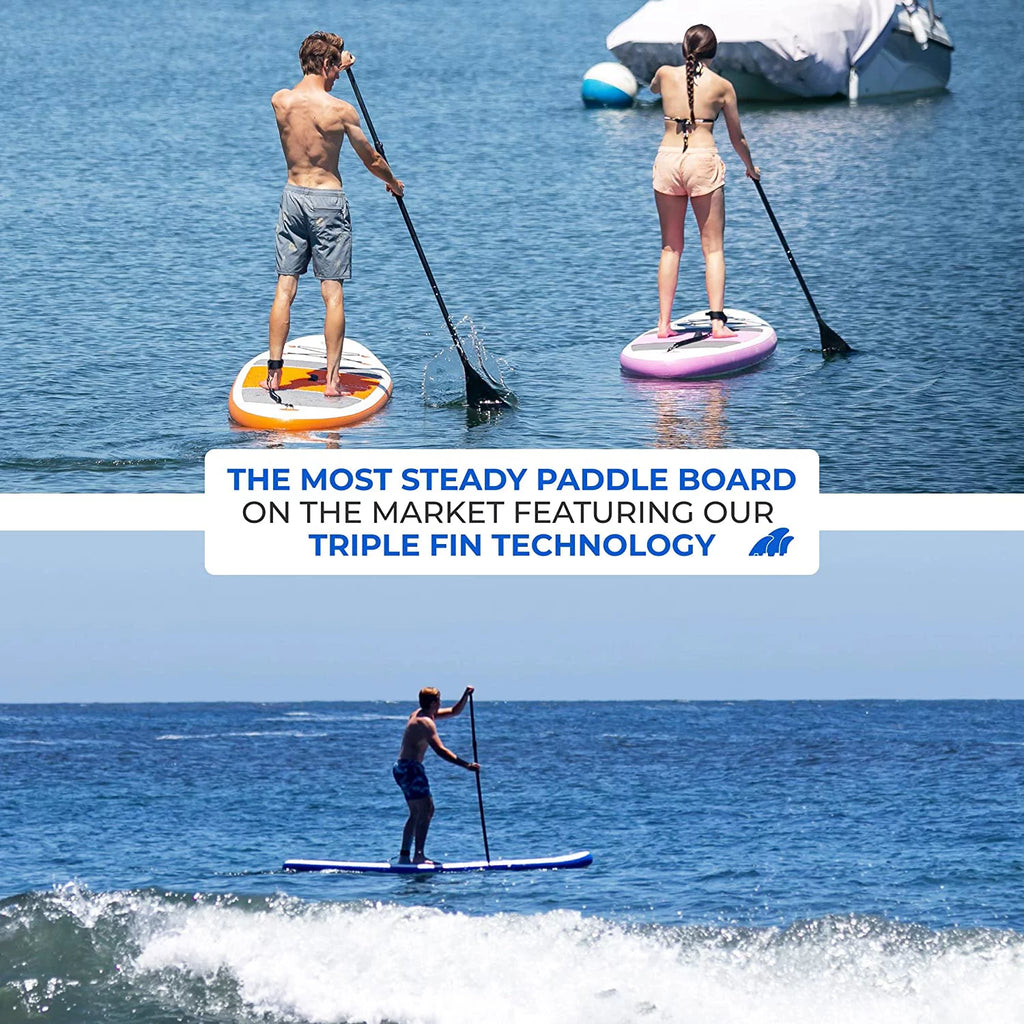 Blue Inflatable Paddle Board SUP Kit K4825